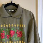 Sloppy Joes Olive Green Sweater Photo 3