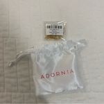 NWOT Adornia 18” Gold Brass Plate Paper Clip Necklace Photo 2