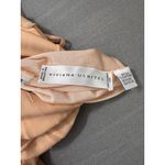 Viviannna Uchitel Viviana Uchitel Silk Layered Nude Gown with Rosette Detail – Size 2 Photo 4