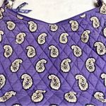 Vera Bradley  Simply Violet Purple Paisley Quilted Shoulder Bag Retired Pattern Photo 10