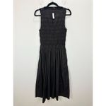 Madewell  The Melody Smocked Midi Dress Cotton Molasses Brown A Line Small NWT Photo 6