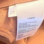 L'Agence Jyothi High Rise Split Ankle in Cognac Coated
 nwot 25 Photo 3