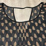 Sweet Journey 3/$25  beautiful sheer whimsical paisley blouse Photo 2