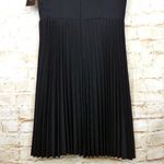 DKNY  Pleated Sleeveless Black Mini Dress BLD Wool Blend Women Size 2 NEW $345 Photo 9