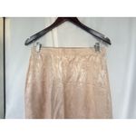 Jessica McClintock Vintage Victorian Blush Pink Silk Slip Skirt Brocade Bridal Photo 1