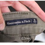 Abercrombie & Fitch Womens Olive Green Cotton Utility Cargo Mini Skirt Size S Photo 2