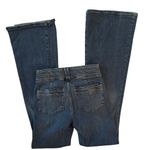 frame denim FRAME Le High Flare High-rise Flared Jeans Sz 24X34 Crossings Stretch Med Wash Photo 5