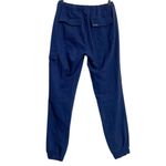 Jaanuu  Size Small Scrub Pants Joggers Cargo Uniform Nurse Doctor Healthcare Blue Photo 3