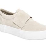 Vince Suede Velcro Top Slip On Sneakers Size 6.5 Photo 0