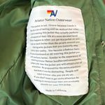 Aviator Nation 4 STRIPE JACKET - GARDEN GREEN unisex NWT Photo 8