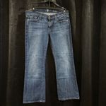 7 For All Mankind  Dark Blue Bootcut Jeans Photo 3