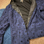 Chico's  size 3 blazer jacket lace Photo 2