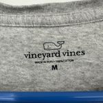 Vineyard Vines Size Medium Shirt Gray Pocket Tee Long Sleeve Buoy Crazy Nautical Photo 4