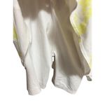 Nike Lululemon Court Rival HR Skirt Womens 10 Extended Liner White Yellow Tennis Photo 4