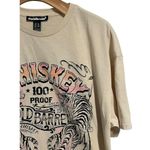 Charlotte Russe T-Shirt Women's XL Beige Whiskey Graphic Tee Short Sleeve NEW Photo 2