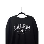 Salem Massachusetts EST 1692 Black Sweatshirt L Witchy Crewneck Sweatshirt Warm Size L Photo 9