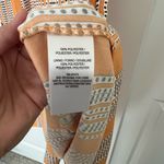 Taylor Mango Boho Striped Maxi Dress Orange Size 8 Photo 4