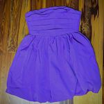 Showpo Purple Strapless Dress Photo 0