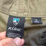 Kuhl Women’s Kendra Straight Leg Ripstop Pants Outdoor Hiking Camping Green 10 Photo 8