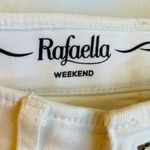 Rafaella  weekend white distressed crop denim Photo 1