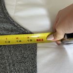 Athleta  Womens Small Seamless Ruched Side Tank Top Gray Yoga Racerback Nylon Photo 4