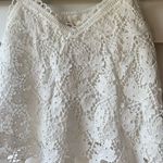 Altar'd State Alter’d State White Floral Tank Top Photo 1