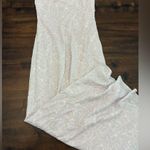 Grey Bandit  Dress Strapless Midi XS Floral Purple White Photo 0