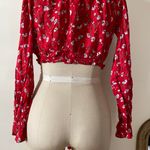 LF Red Mint Vanilla off The Shoulder Top Photo 3