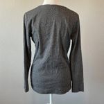 Eddie Bauer Long Sleeve Crewneck TShirt Heathered Gray Size Medium Photo 2