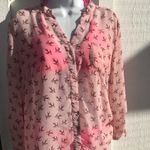 No Boundaries 2/$30 was $18  s13 swallow tail top button down Photo 1