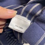 Hanna Andersson Womens Fair Isle Knit Sweater Dress Small Nordic Scandi Style Blue Photo 9