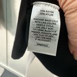 Halogen  Black Ribbed Long Sleeve Sweater Size XL NWT Photo 9