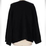 French Connection Black Wool Blend Fluffy Knit Sweater Women’s Size Large L Photo 5