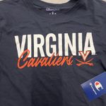 Champion  Women's Virginia Cavaliers T-Shirt Navy Blue College Tee Size M NWT Photo 4