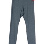 Nike NWT Leggings Womens M Gray Organic Cotton Sequin Logo Athleisure Casual Photo 0