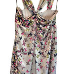 Ted Baker  Y2K Novelty Butterfly Print Satin Halter Mini Dress - size 2 (US 6) Photo 0