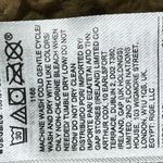 Gap  Teddy Sherpa Fleece Sweatshirt Pull Over Womens M Brown PREOWNED Photo 6