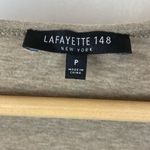 Lafayette 148  Tan Long Sleeve Tee T Shirt Top P S Photo 3