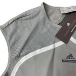 Stella McCartney Adidas  Barricade Small Mesh Tank Top Grey Tee Australia Photo 6
