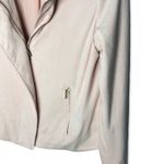 Rafaella Faux Suede Dusty Pink Moto Jacket Photo 4