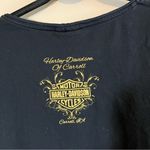 ✨ Harley Davidson Women’s Black Shirt Carroll Iowa XL Photo 4