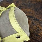 Jimmy Choo  Rosalie Satchel 2-Way Bag‎ Suede Leather Beige Yellow Photo 10