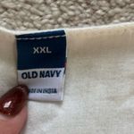 Old Navy Jacquard Mini Swing Dress Beige Geo Pattern Photo 4