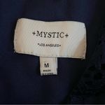 Mystic Modcloth Champagne at Midnight  Navy Blue Lace & Chiffon Dress I Photo 6