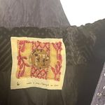 Free People  Women's Size 6 Small Black Velvet Sequin Wymsgoth Romantic‎ Top Photo 8