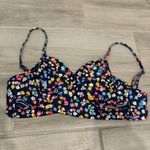 Vera Bradley Reversible Bikini top - floral and stripes size Small Photo 2