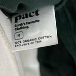 Pact • Green Velour Crewneck Sweatshirt Photo 2