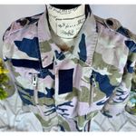 Zadig & Voltaire Cropped Camouflage Print Denim Jacket M Photo 8