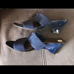 Etienne Aigner  Blue Mule Sandals S7.5 Photo 5