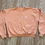 Livin Cool ESSENTIAL CROPPED SWEATSHIRT IN ORANGE JULIUS - MEDIUM Photo 2